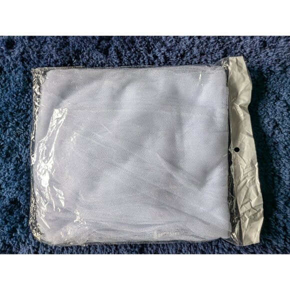 💜NWT White Mosquito Net - Picture 2 of 3